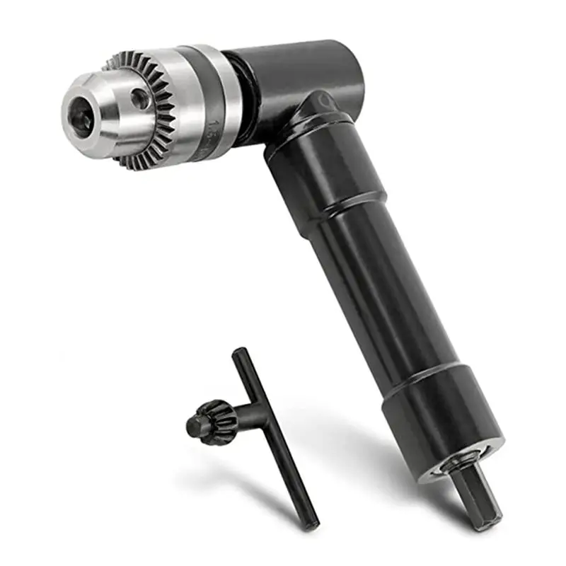 A21Q -Right-Angle Electric Drill Three-Claw Right Angle Drill Adapter Device With Key Corner Device