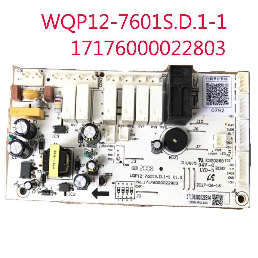 

Подходит для посудомоечной машины Midea WQP12-7601S.D.1-1, компьютерная материнская плата 17176000022803, плата питания.