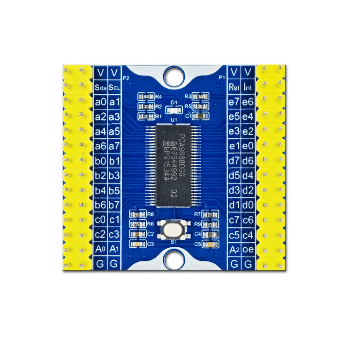 PCA9698 Board I2C Cascade 40-Channel IO Expansion Module GPIO I/O Expansion Board Non-MCP23017