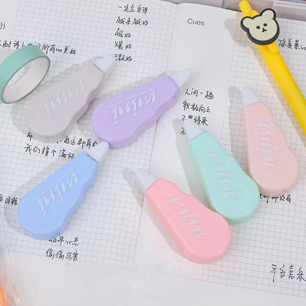 

6Pcs/Set 24 M Correction Tape Alter School Accessories Smear Corrector Correct Not Easily Broken White Out Corrector Too