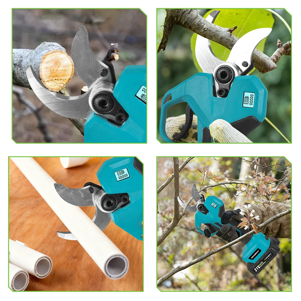 NEWBENY 65MM Bürstenlose Elektrische Schere Kabellose Astschere für Obstbäume Garten-Elektrowerkzeug für Makita-Akkus – Detail 10