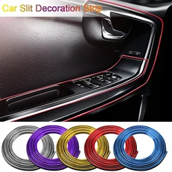 Car interior trim strips universal car gap fillers automobile molding line decorative accessories DIY flexible strip garnish