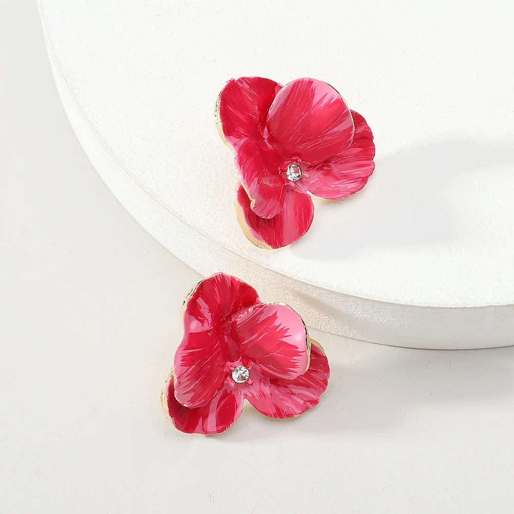 Elegant โลหะเคลือบสีแดง Butter - Women Accessories Jewelry บทวิจารณ์และราคา