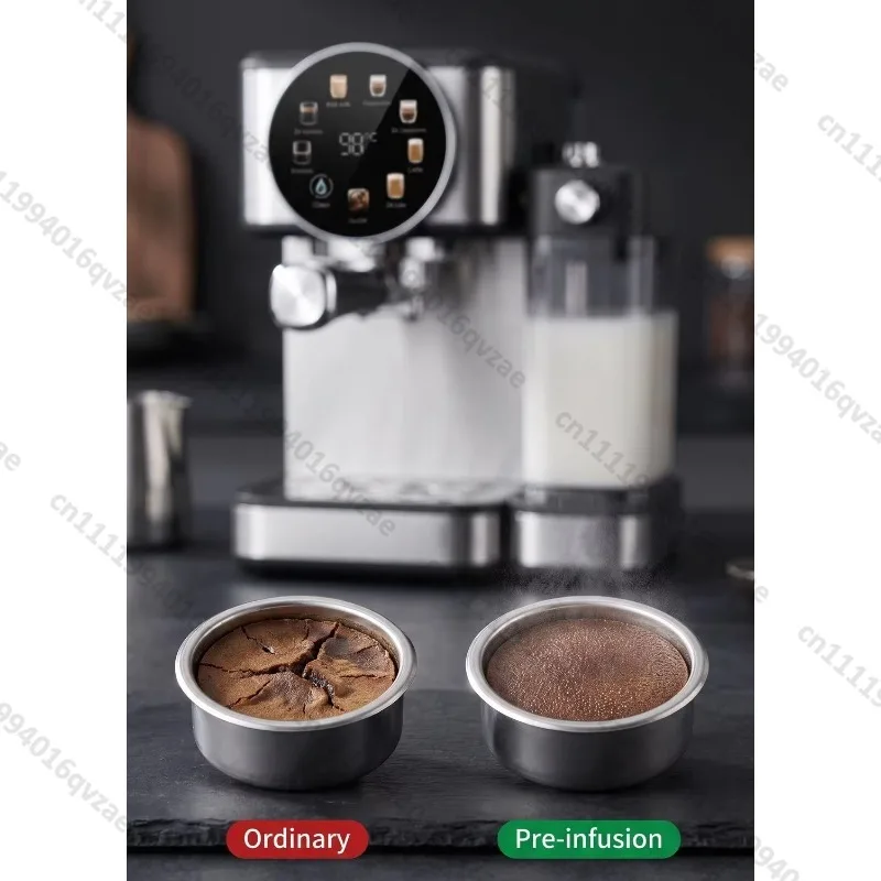 Espresso Machine with Milk Jug 20 Bar 1350W Semi-automatic Espresso Cappuccino Latte Machine, Automatic Milk Frother, Household