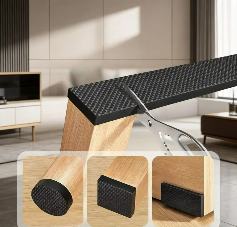 Non Slip Furniture Pads Self Adhesive Rubber Heavy Duty Anti-Scratch Floor Protector for Chairs Tables Sofas Hardwood Floor