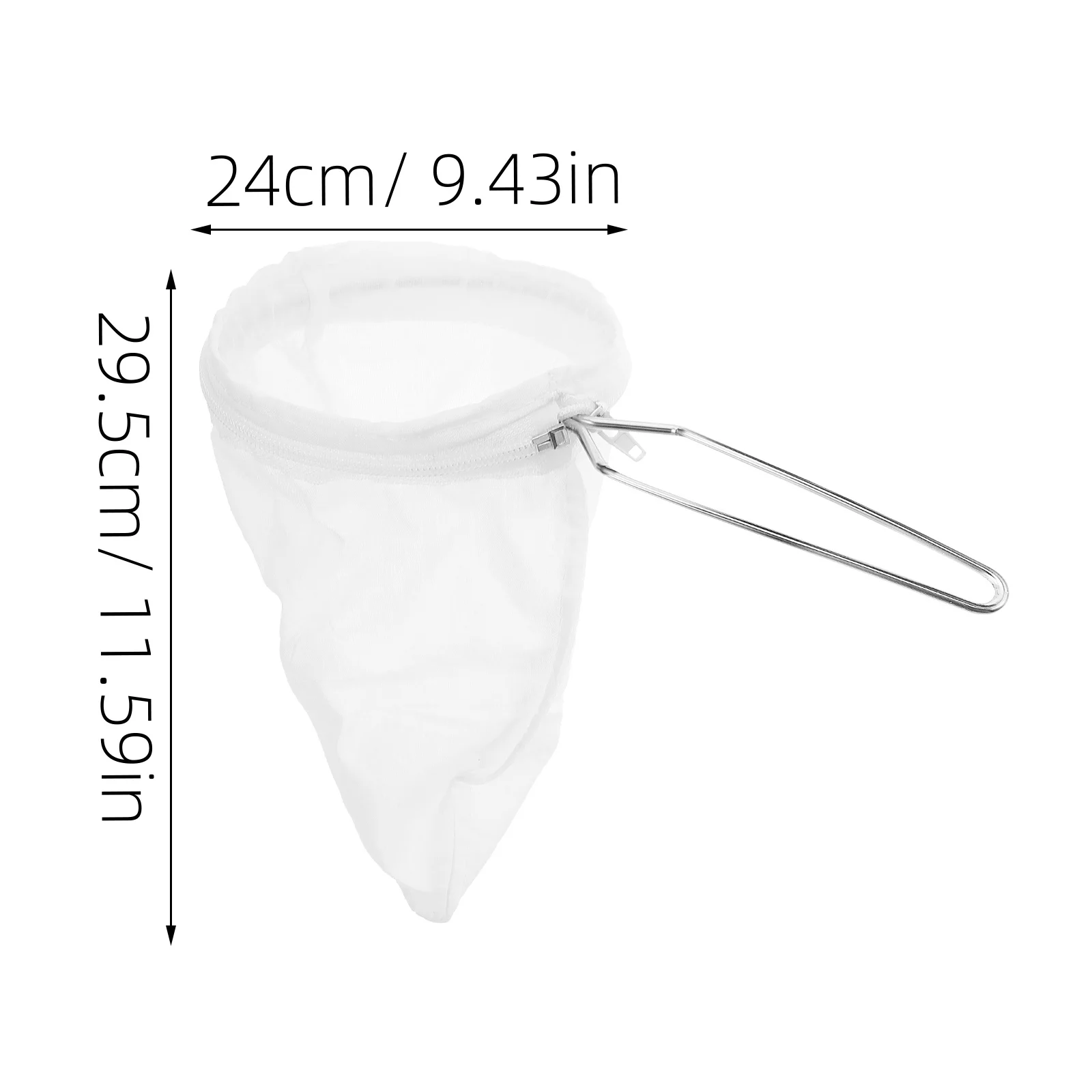 Saco de filtro de café reutilizável aço inoxidável bolsa de malha fina para chá iogurte vinho soja leite cozinha filtro ferramenta