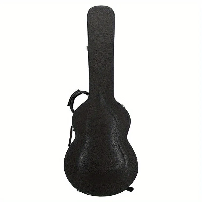 Applicable  Excellent Black Color for Jazz Electric Guitar Faux Leather Protective Case - Fine grain size，Durable