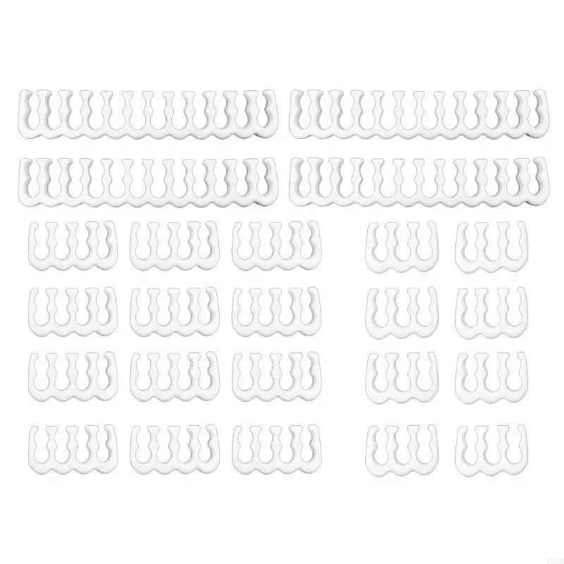 G6DD 1SET 24pin x 4 8pin x 12 6pin x 8 pp สายหวีหวี/คลิป/แต่งตัว