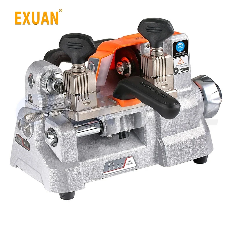 

Xhorse XC-009 Manual Horizontal Built-in Battery Portable Single And Double sided Key Machine Flat Milling Tooth Opening Machine