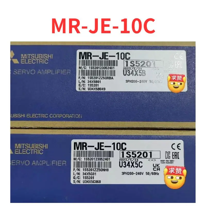 

Brand new MR-JE-10C servo amplifier Fast Shipping