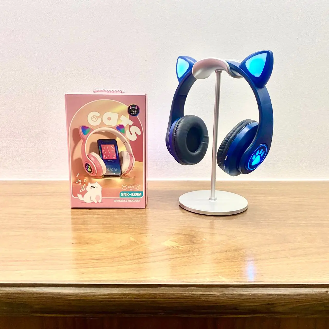 ZECAA Nowe Bezprzewodowe Słuchawki Bluetooth ANC z Basem 5.4 Nauszne Sportowe Słuchawki HiFi z Redukcją Szumów do Gier