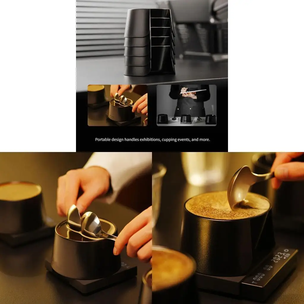 L43A Coffee Tasting Bowl 1 Piece, Open Bowl for Daily Brewing Use