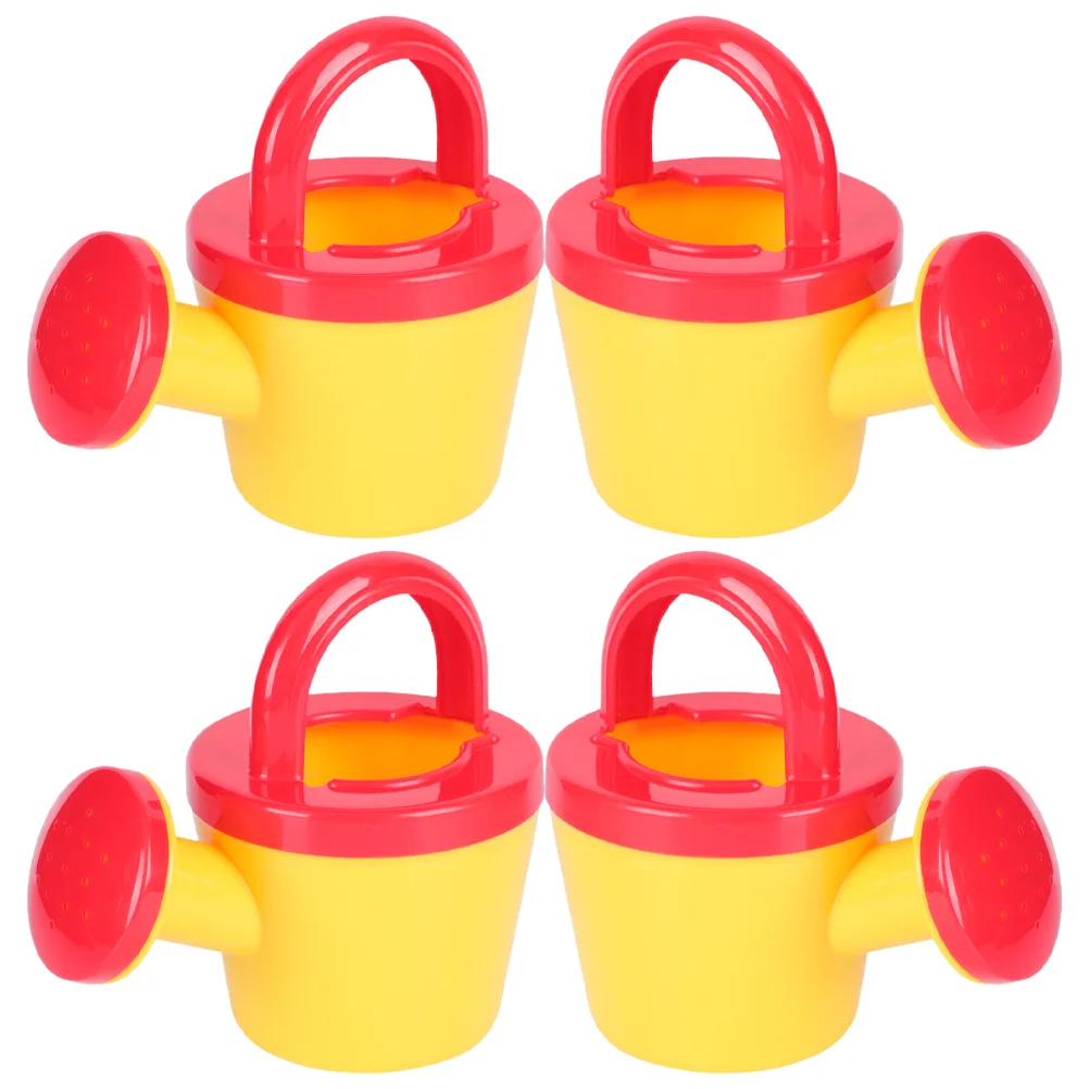 

4 Pcs Mini Bathroom Toys Toddler Small Plant Waterer Spray Pot Pp Pretend Play Watering Can Plastic