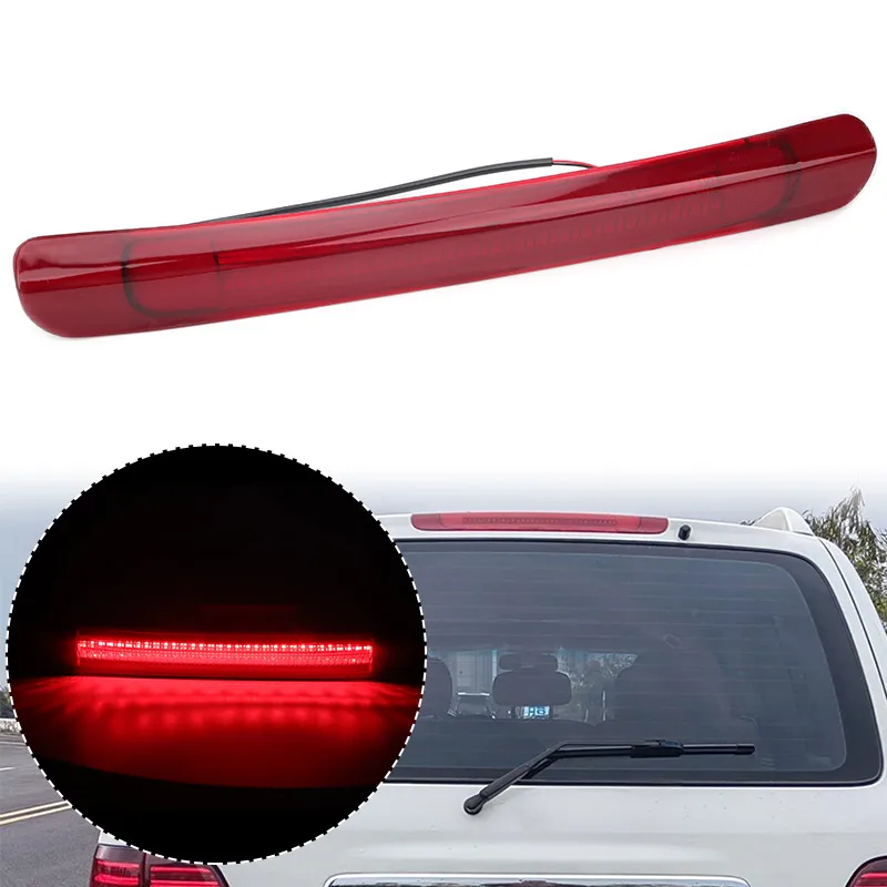 

Car LED 3rd Third Brake Light High Mounted Top Tail Stop Reverse Lamp For Toyota Land Cruiser/Lexus LX470 1998-2007 81570-60061