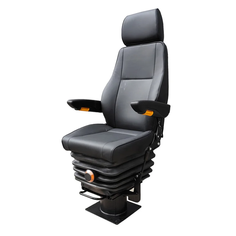 Suitable for railway rotating seats, internal combustion locomotive driver's cabin seats, and rail locomotive shock-absorbing ad