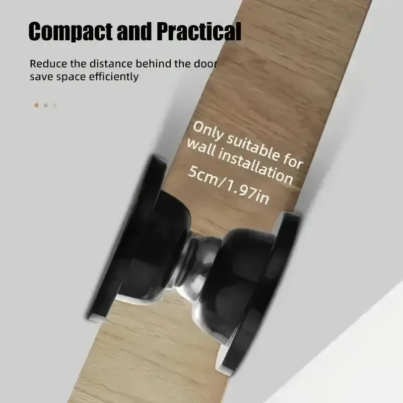 سيليكون الباب تمتص اللمس سيليكون المضادة للتصادم باب فندق المنزلية قوية المغناطيسي قوي كتم الباب كشك الباب سدادة