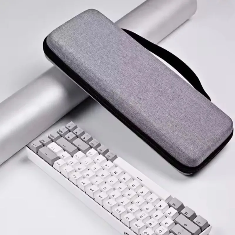 

Защитный чехол из ЭВА для клавиатуры, водонепроницаемая сумка для хранения, подходит для 61-клавишных, 87-клавишных, 104-клавишных полноразмерных механических клавиатур.