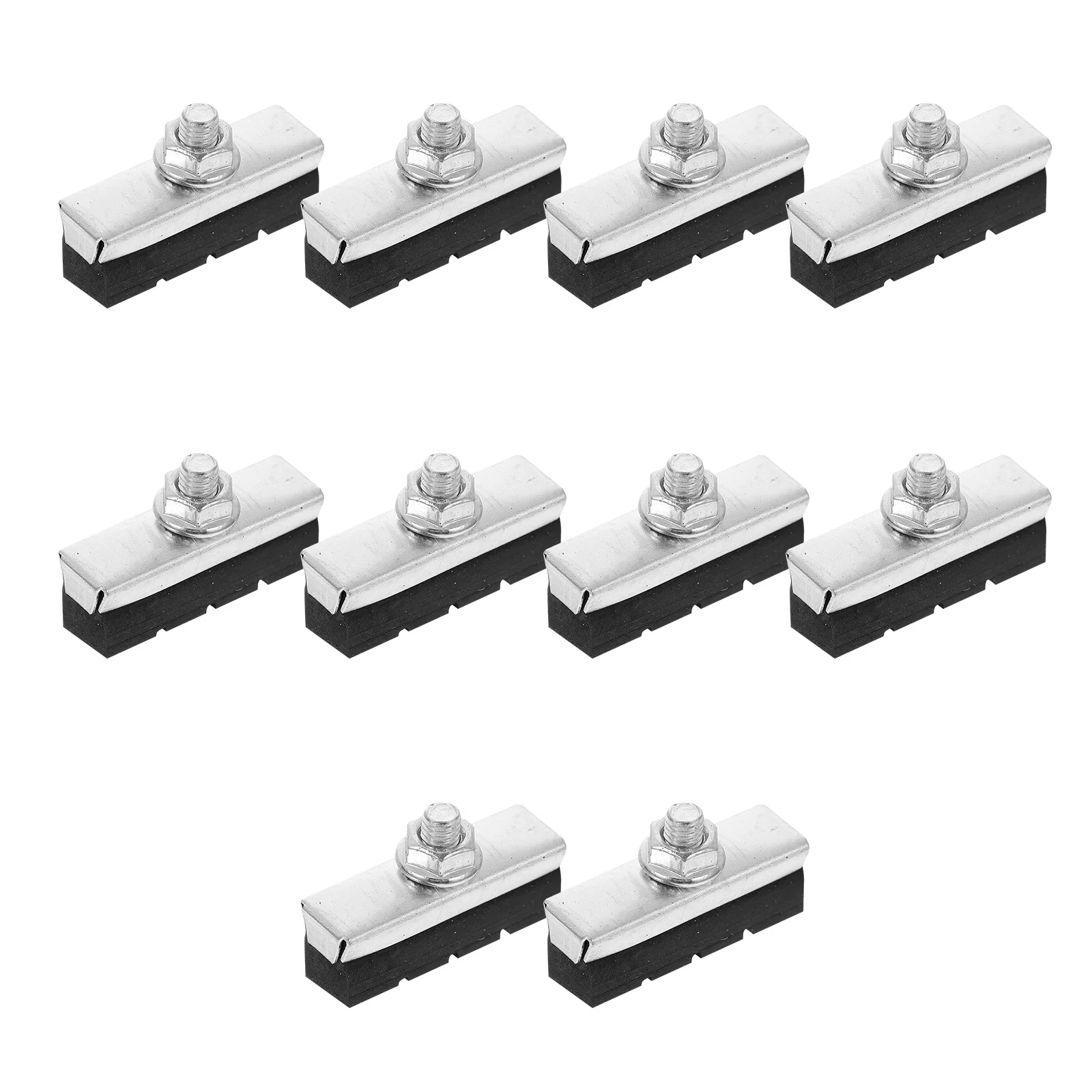 

10 set Brake Pads Bike Road Caliper Drainage Tank Design Enhanced Rain Slip Resistance Strong Braking Performance Dual Compound