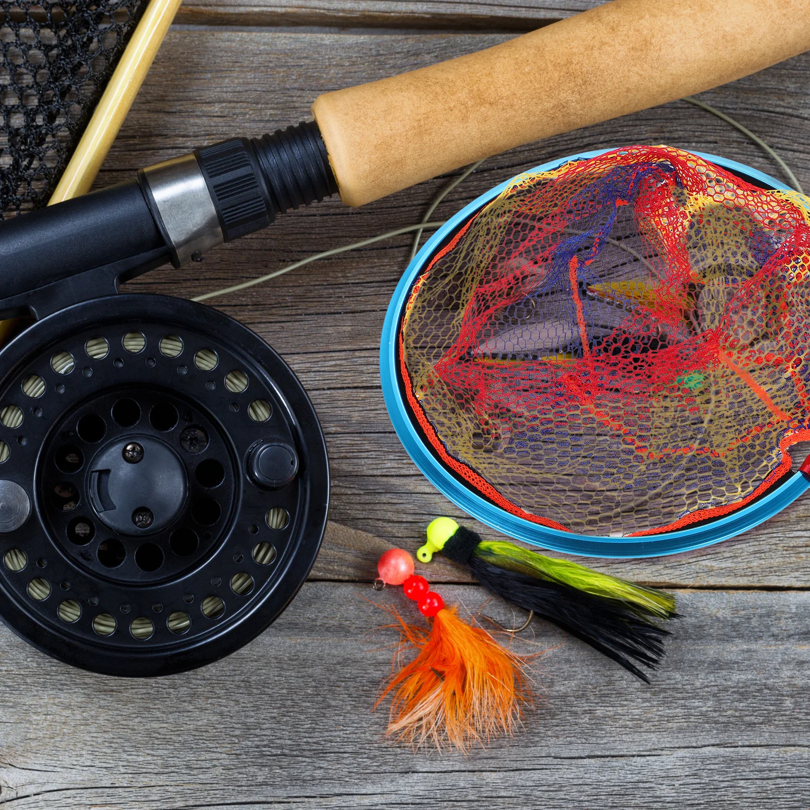 

Round Aluminum Alloy Fishing Landing Net Thick Competition Mesh Large Basket Fish Landing Net Kayak Accessories Fishpond Beach