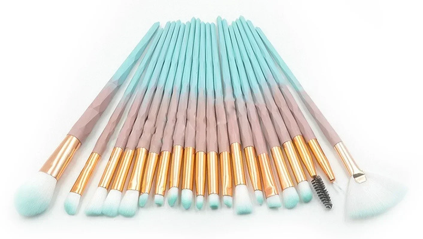Professional Eyelash Makeup Brushes Set Eyeshadow Eyebrow Foundation Mascara Cosmetic Tools Kits