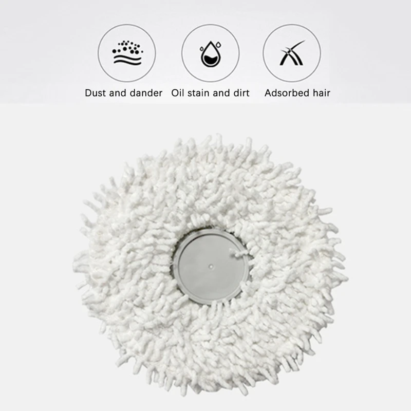 AD-For Dreame Bot W10/W10pro Vacuum Cleaner Mop Cloth Replacement Accessories Kit For Floor Cleaning