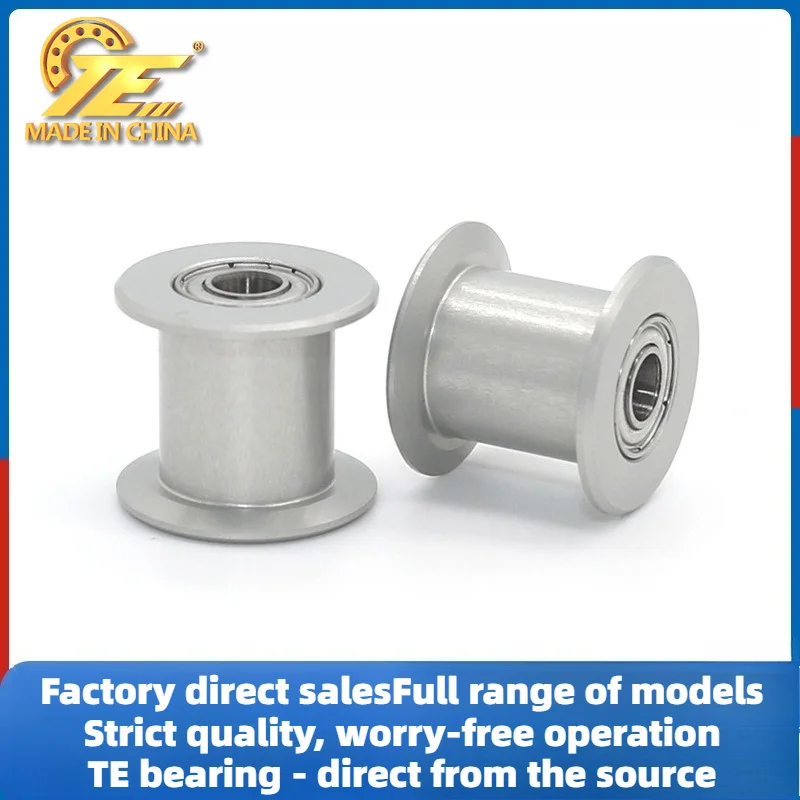 Idler wheel 684ZZ deep groove ball bearing assembly H type belt drive wheel wholesale 4 * 16 * 14mm