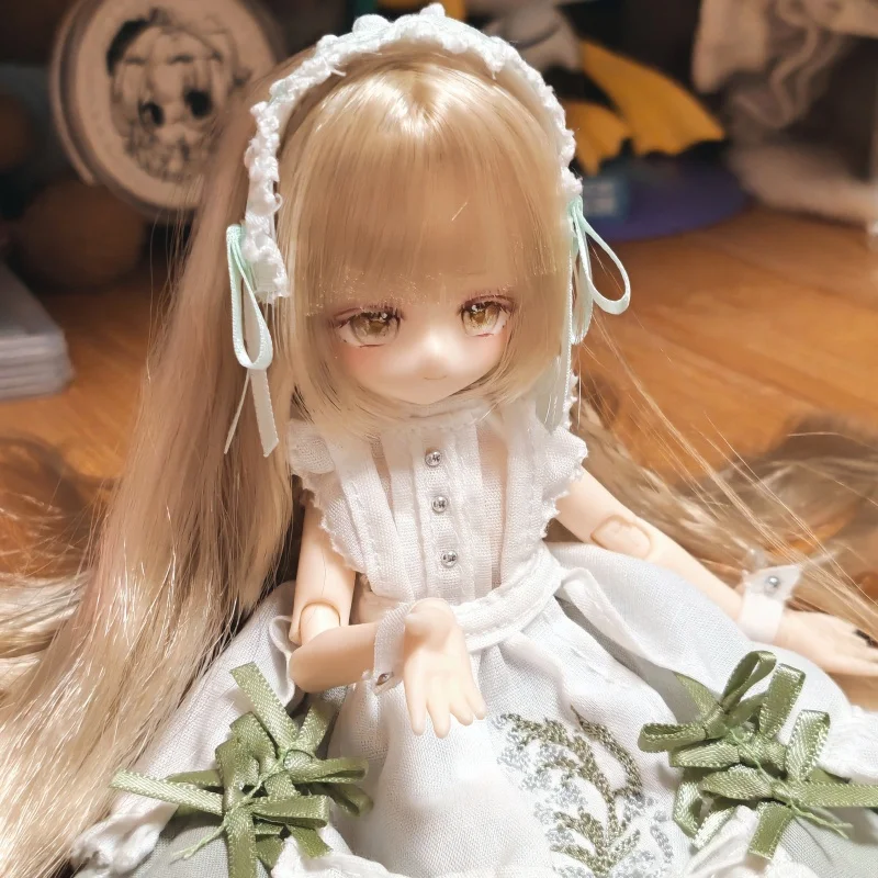 オリジナルモモタレ 1/8 Mjd スズランのささやきウサギ茶ブラインドボックスパーティー春シリーズ関節アクションフィギュア Diy おもちゃ