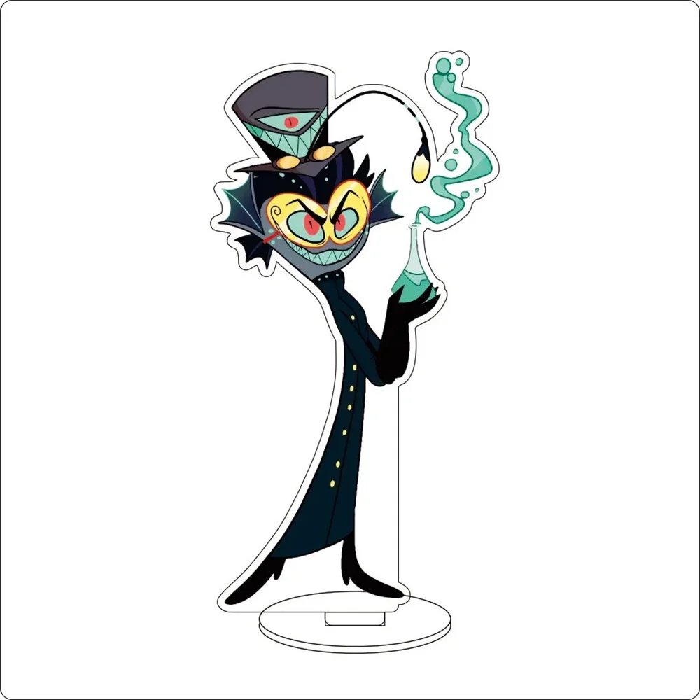 15 سنتيمتر أنيمي تأثيري الاكريليك حامل الحلي Alastor السير Pentious آدم طرد الأرواح الشكل حامل هدايا عيد الميلاد