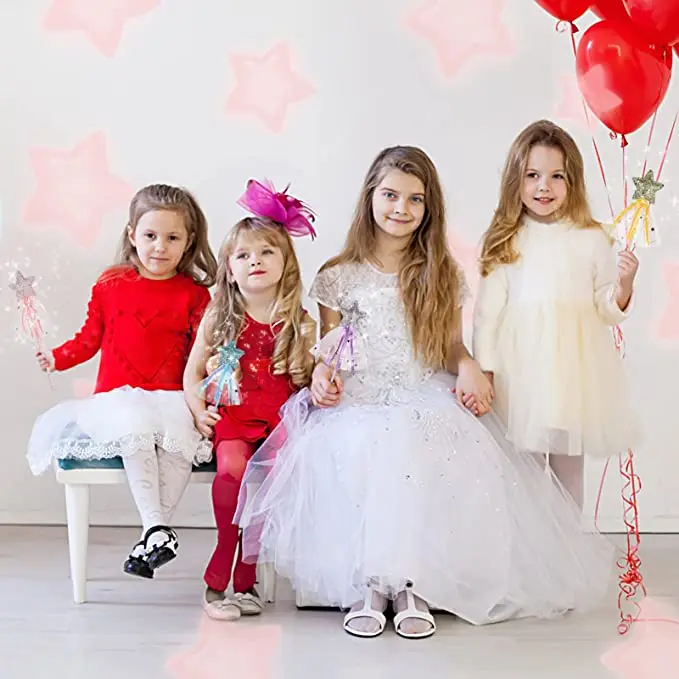4 piezas de varitas decorativas para mascotas, varitas para niños, para cumpleaños y festivales