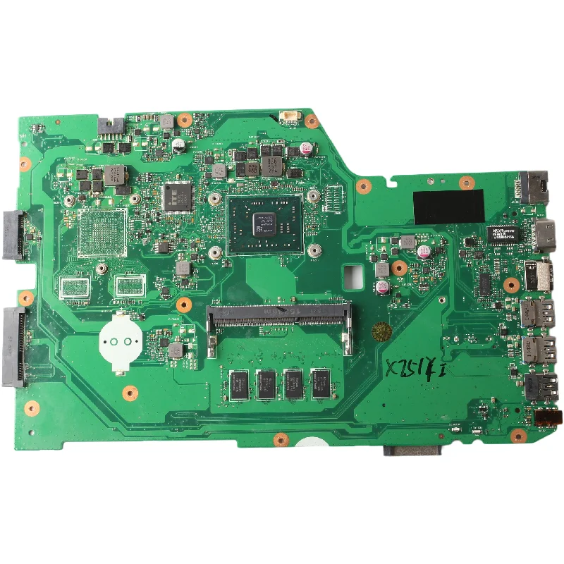 x751yi-ノートパソコンのマザーボード-60nb09u0-nb1130-x751y-k751y-ノートブックメインボード-am7310-ym7310-ram-4gb-v2g-gpu-100-テスト済み-ok