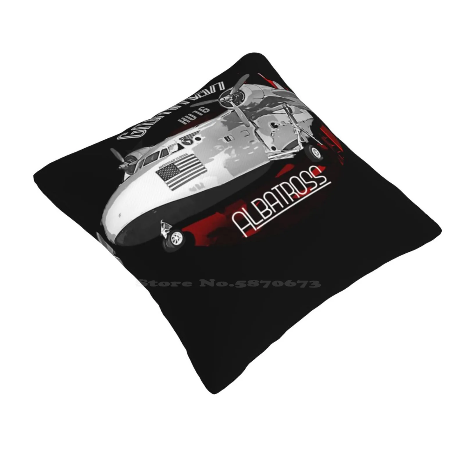 Grumman Hu-16 Albatross Fashion Sofa Throw Pillow Cover Pillowcase Us Air Force Grumman Hu 16 Albatross Grumman Airplane