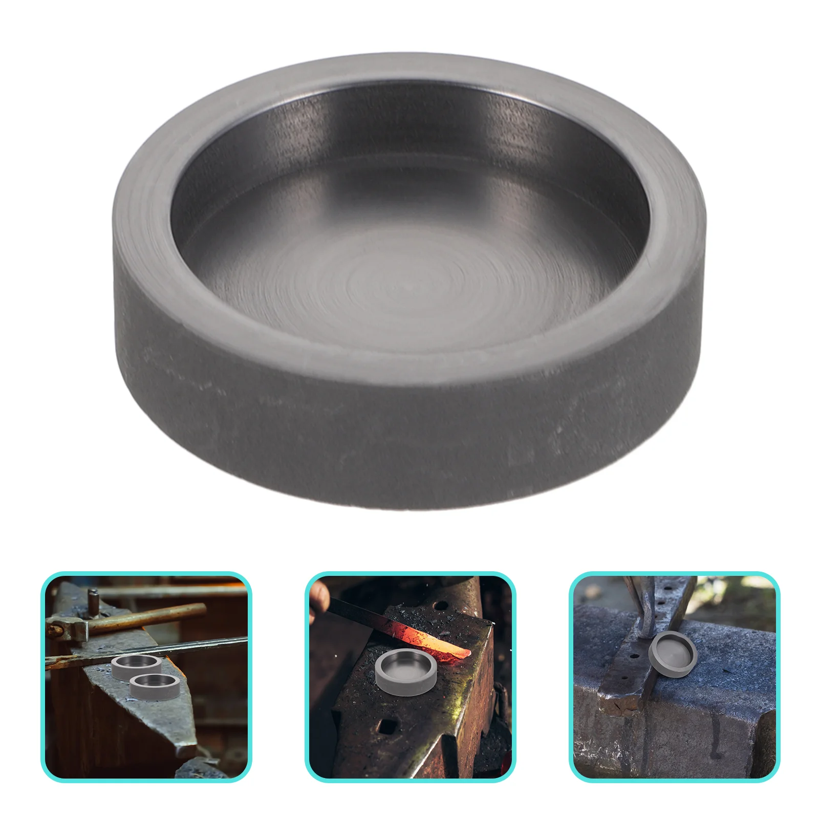 Graphite Tank Ingot Moulds Clay Scorifier Melting Lead Mold Molds for Casting Metal Equipment