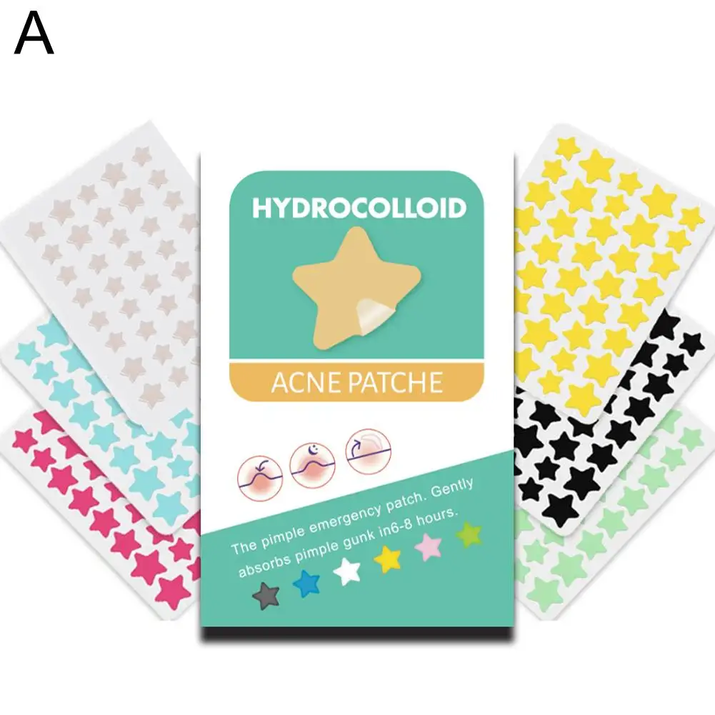 Ster Acne Patch Mee-eters En Gesloten Comedonen Verbeteren Vrouwen Schoonheid Acne Gereedschappen Hydrocolloid Huid Acne Cosmetische B5N3