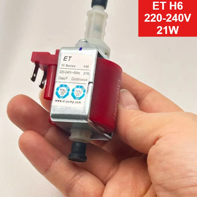 ET H6 21W Electromagnetic Suction Pump 220V~240V 50Hz Replacement Part for Coffee Machine/Steam Cleaner/Steam Engine