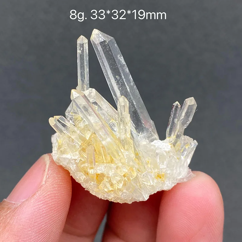 100%  Natural white crystal cluster  Mineral Specimens Stones and Crystals Healing  ,beads