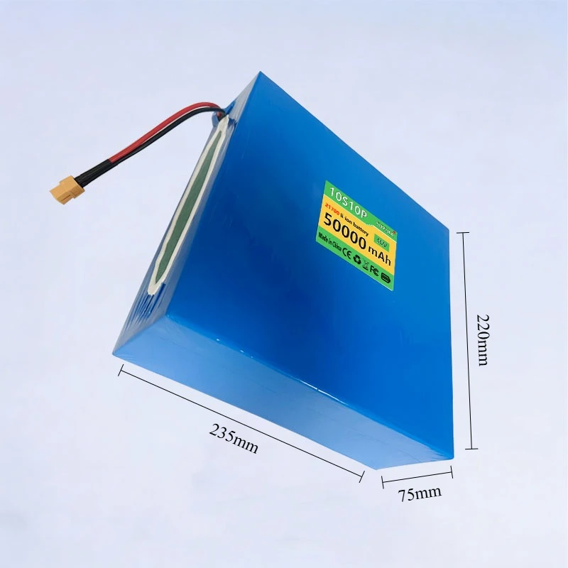 Nouveau 36V  50Ah 21700 10S10P Batterie Au Lithium Avec BMS 0-1500W Pour 42V E-tools Deux Roues/tricycle Highly Recommended