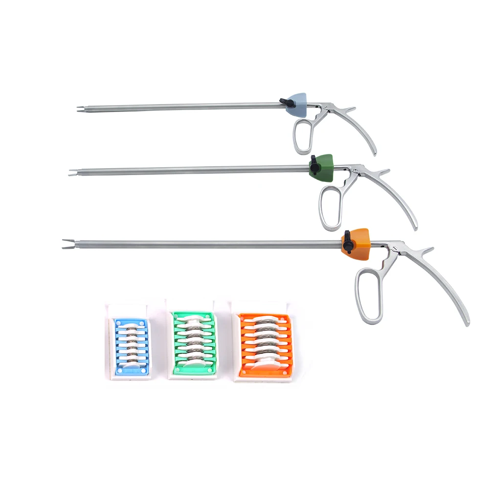 Laparoscopic instruments titanium clip appliers weck clips applicators weck clip applier