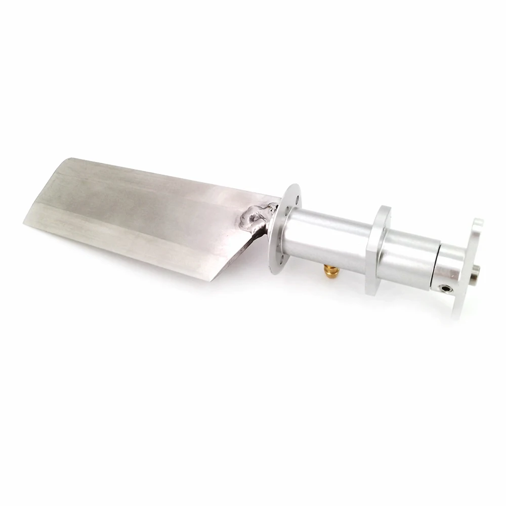 FSR-V FSR V Timone sommerso per barche RC 80mm * 29mm Timone sterzo in acciaio inossidabile per barca da corsa RC Velocità MONO VEE Barca ovale