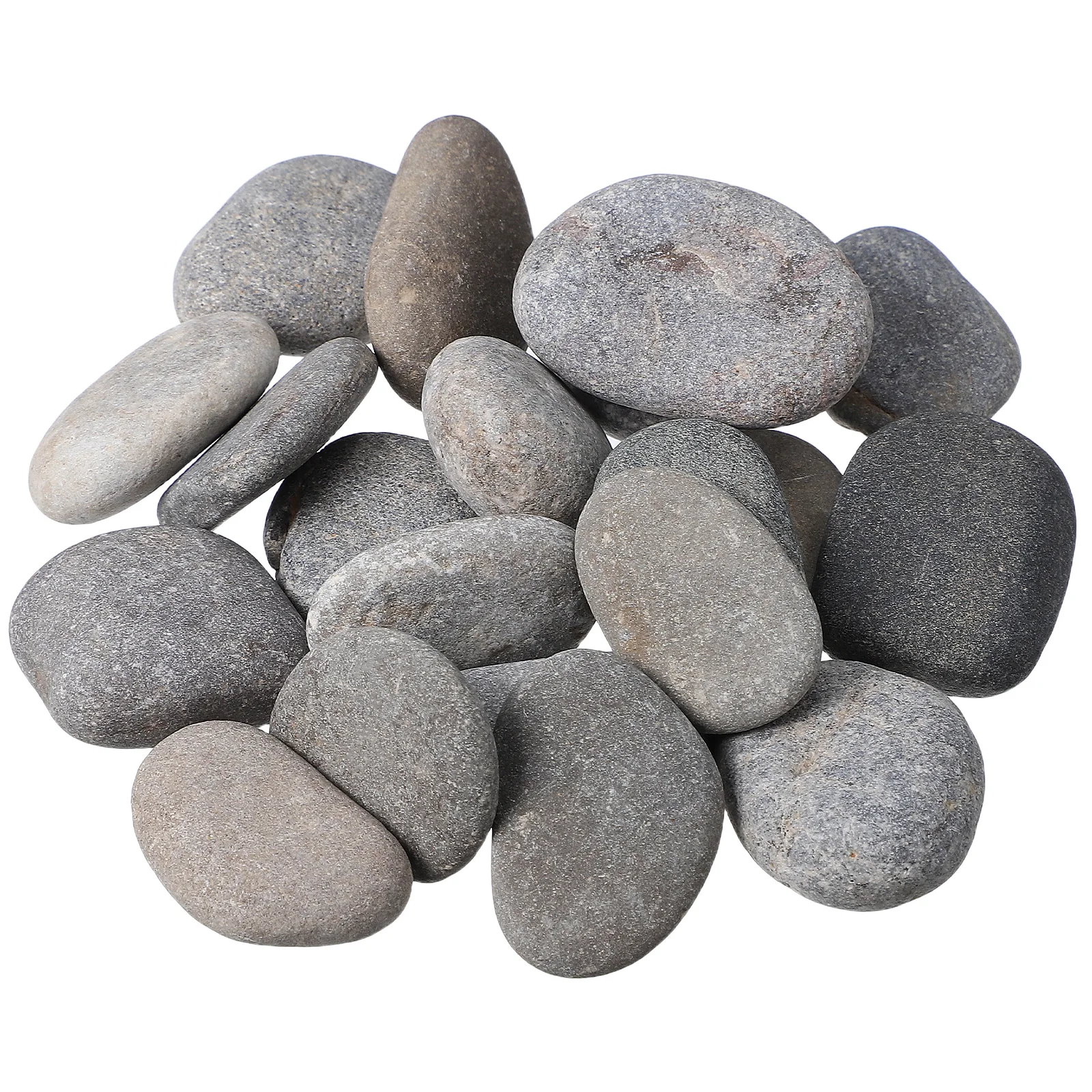 

20pcs Painting Stone Smooth Natural Stones for DIY Crafts Kids Set River Rocks Pebbles 3 5 Size Supplies