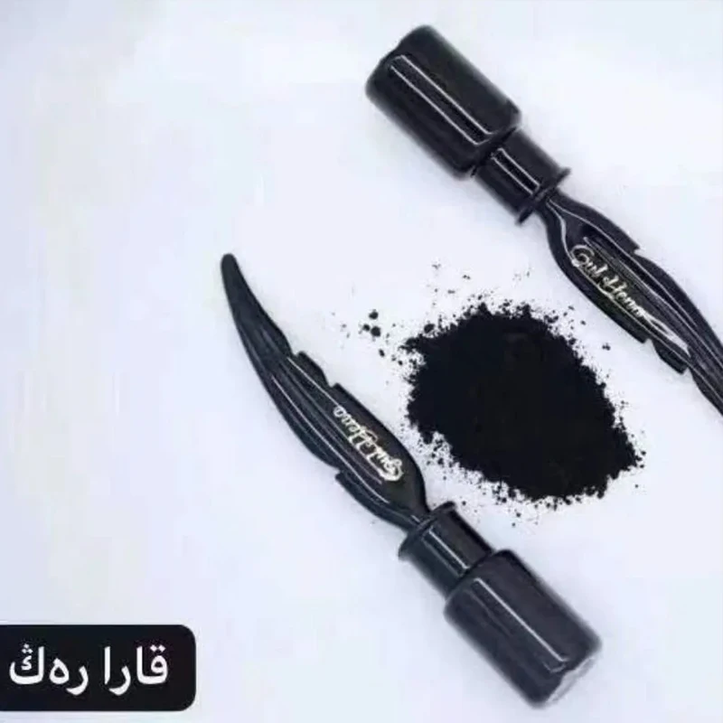 GUL SURMA Kuhl Powder Sormeh Ithmid Natural BLACK Surma Kohl Kajal Eyeliner Stick Traditional Eye Makeup Tool