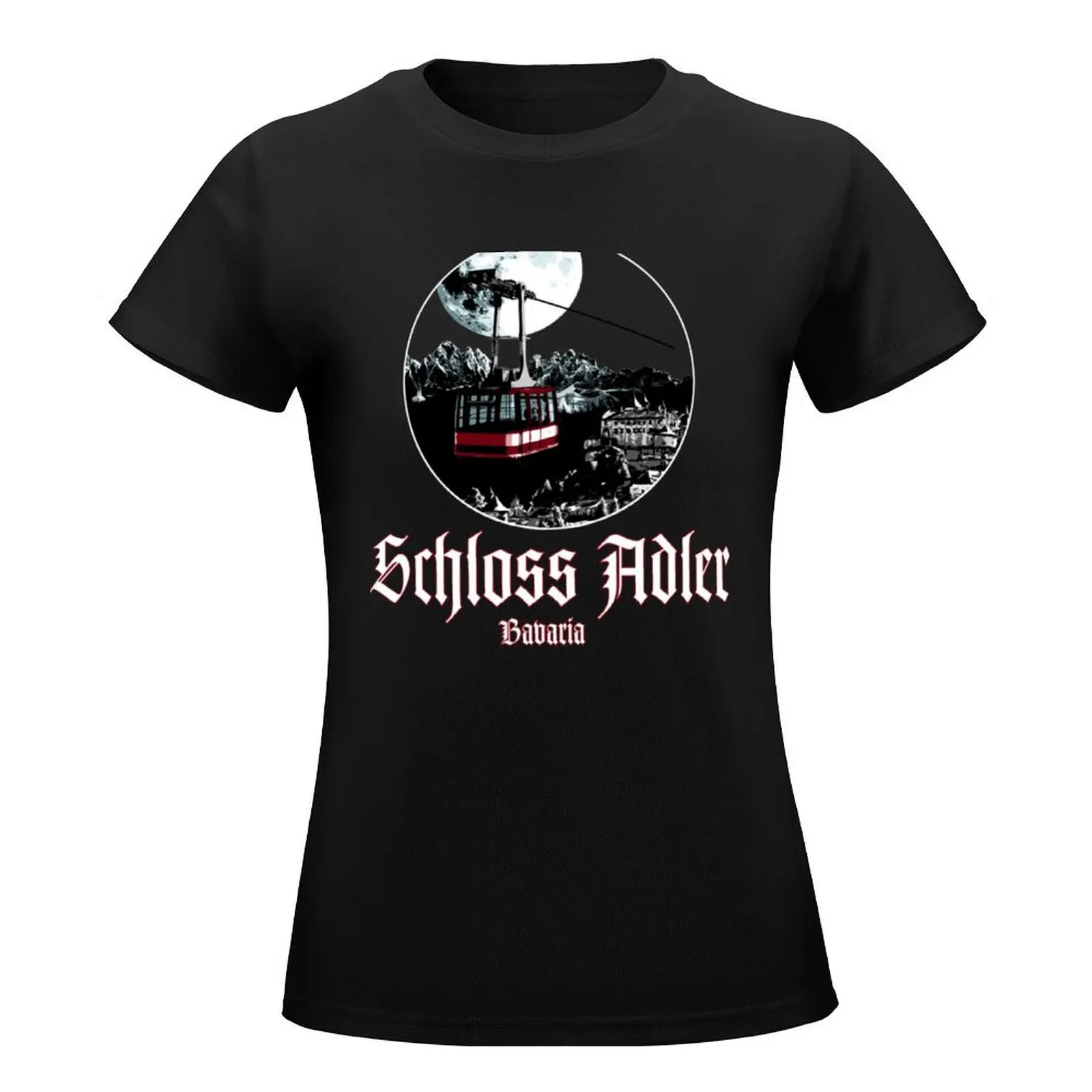 Schloss AdlerInspired by Where Eagles Dare Classic T-Shirt Female clothing cute tops Woman T-shirts