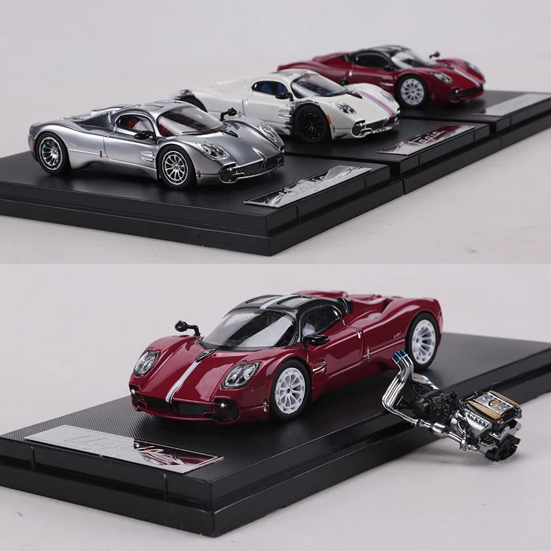 Hone Model 1:64 Utopia Die-cast alloy car model toy Attached engine model