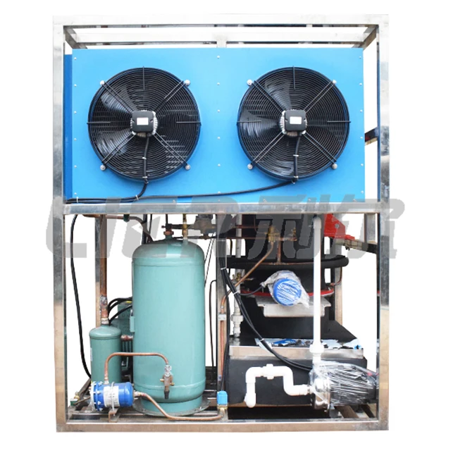 2 Tons Tube Ice Machine, Crystal Clear, Can Be Used In Bars, Hotels, Cold Drinks, Affordable Price