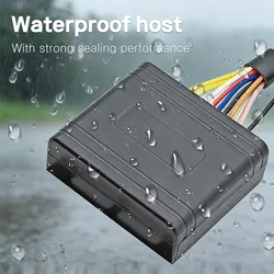 1 Way Motorcycle Alarm System Anti Theft Kit 125dB Loud with Vibration Sensor DC 12V Security Alarm for Car Motorcycle