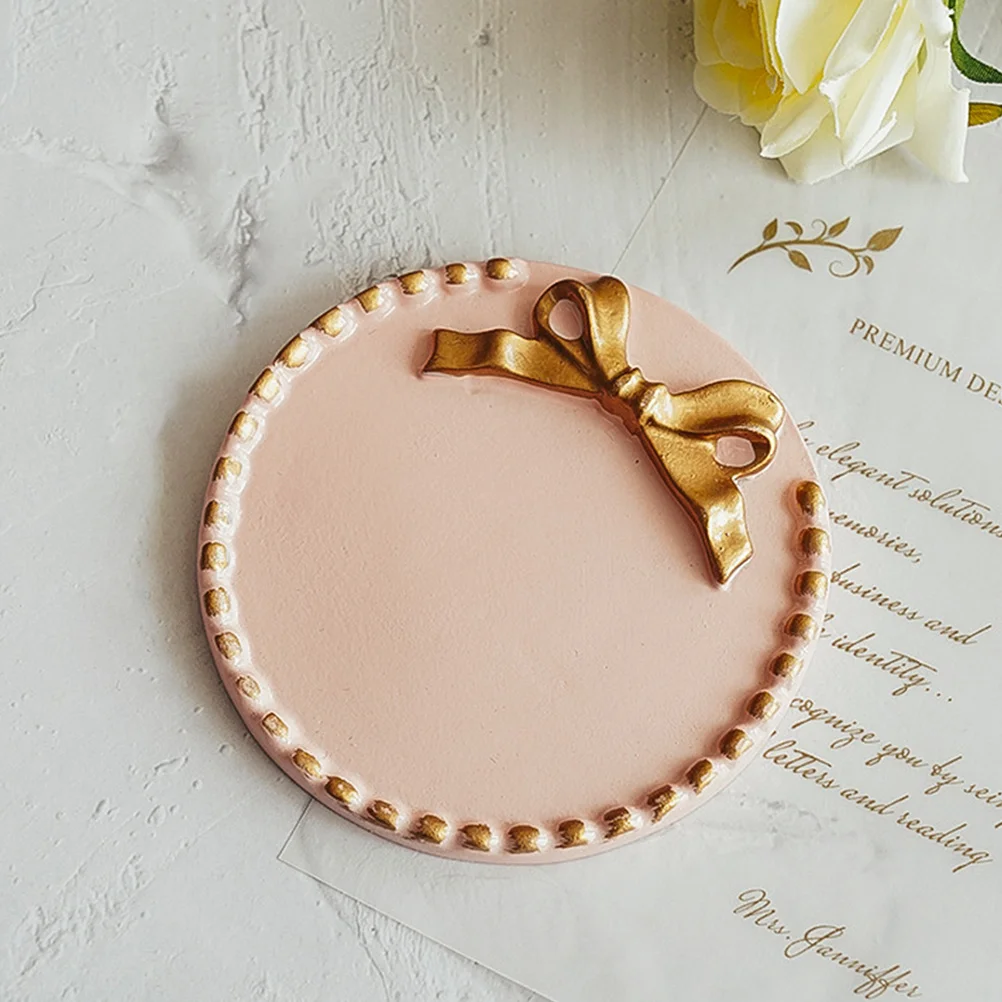 

1Pcs Resin Jewelry Tray Vintage Style Earring Holder Photography Prop Desktop Decoration Home Table Ornament Jewelry Tray