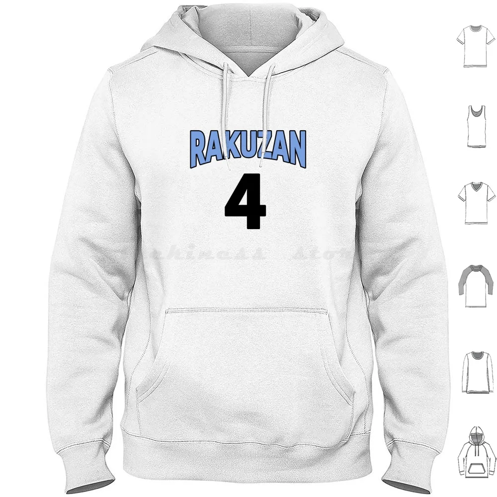 Kuroko No Basket Rakuzan 4 Akashi Jersey Anime Cosplay Japan Hoodie cotton Long Sleeve Kuroko No Basket Rakuzan 4 Akashi Anime