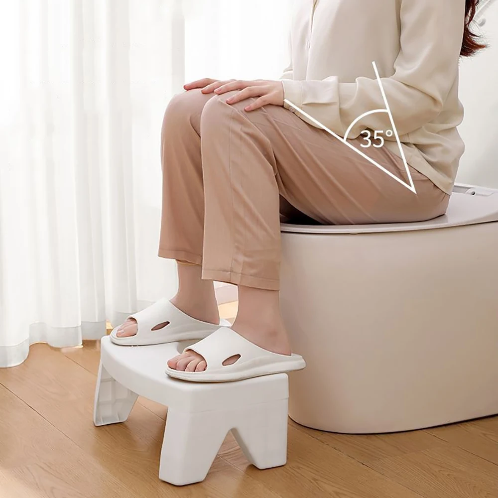 New Detachable Toilet Squatty Step Stool Potty Squat Aid Helper Anti-slip Heightened Tool Child Chair Foot Seat Rest Bathroom