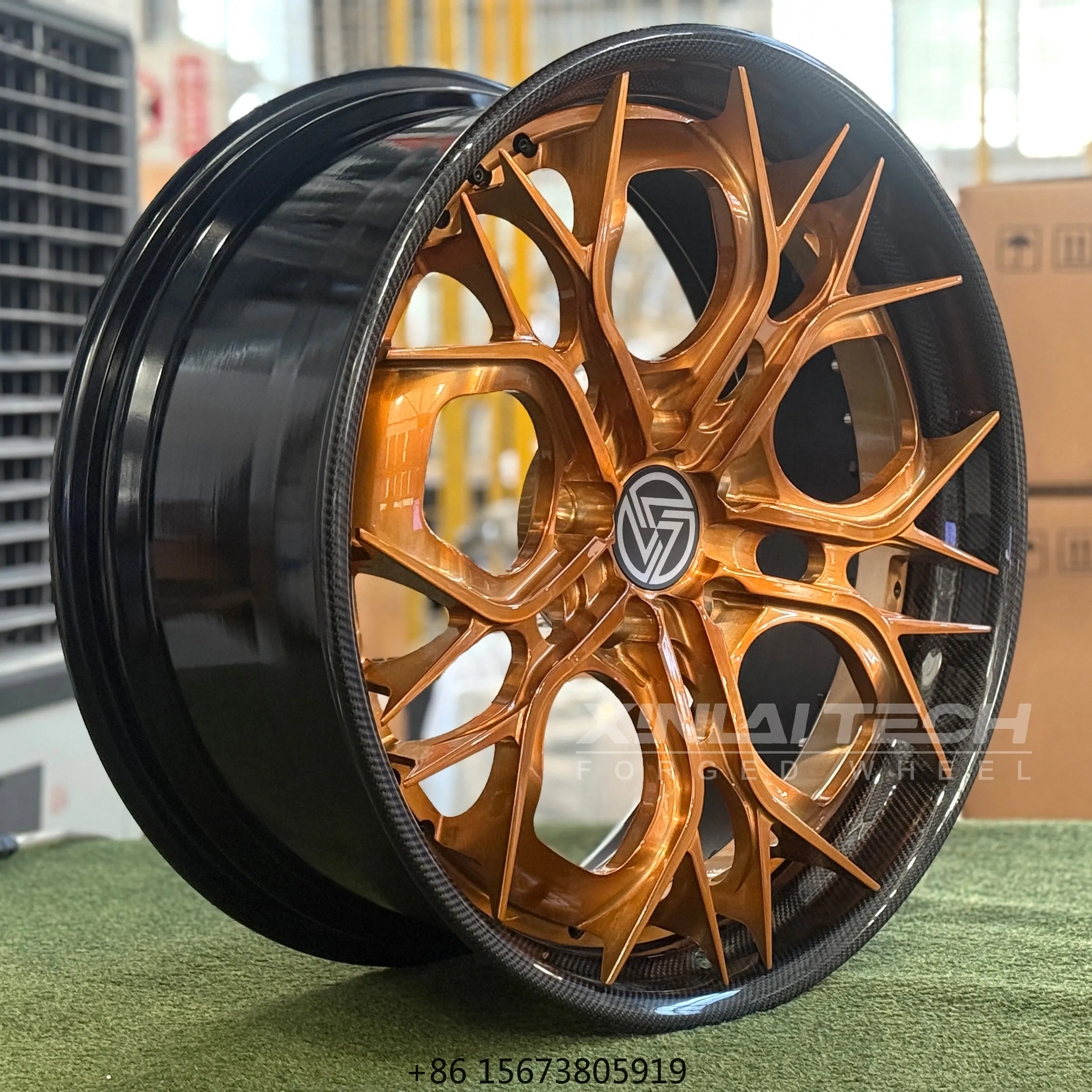 

Комплект из 2 кованых колесных дисков из карбона с глубокой полкой, 18, 19, 20, 21, 22, 23 дюйма, для легковых и гоночных автомобилей