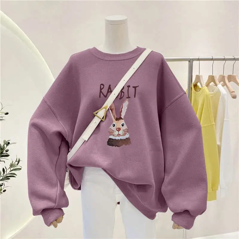 

LISM women's winter clothes y2k hoodies sweatshirt 2025 Sweatirt Women's Loose Lazy Sle Hoodie Jaet Comfortable Korean Version