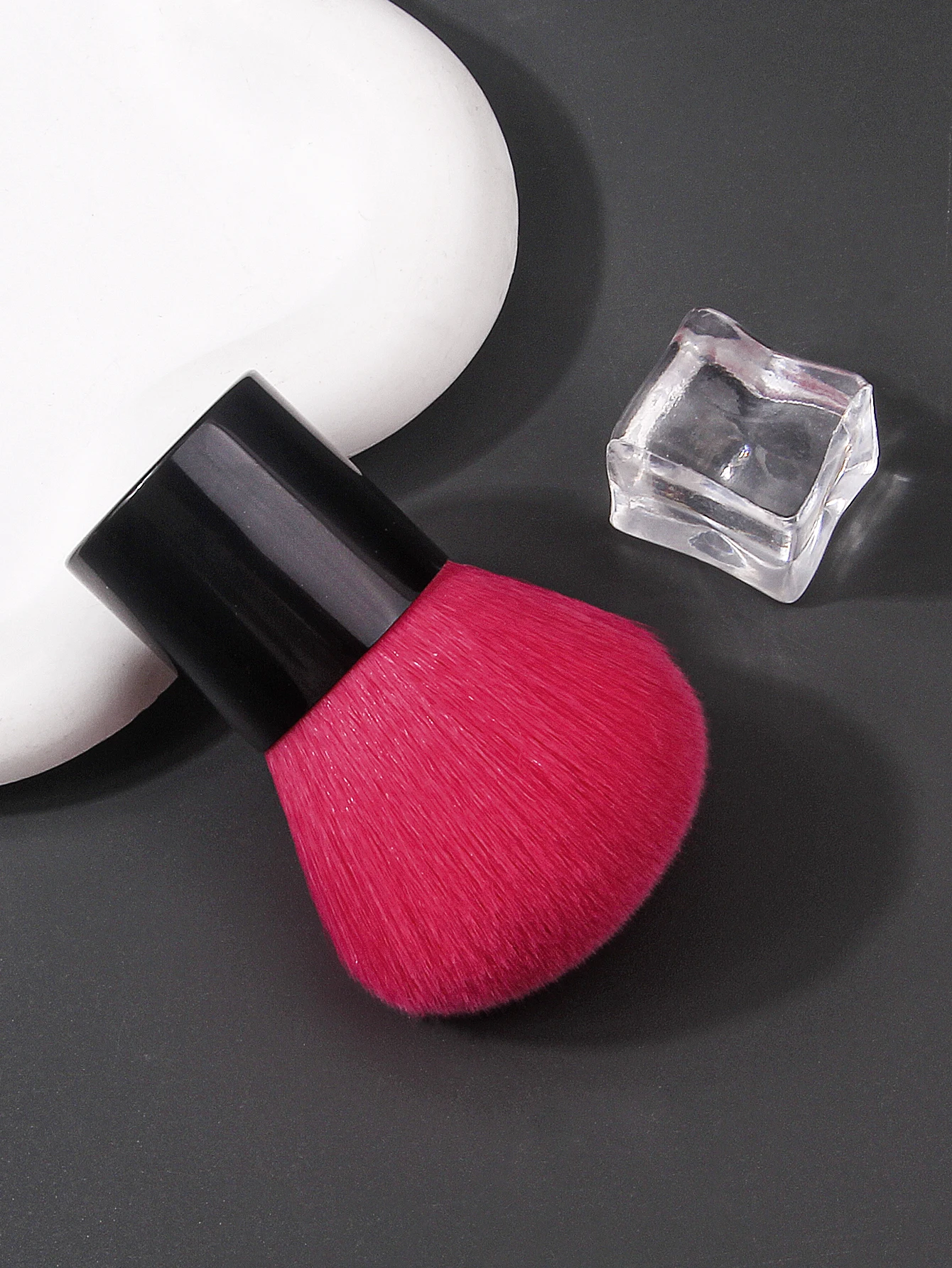 Pinceau de maquillage Kabuki, pinceau fond de teint en poudre, outil de beauté du visage polyvalent pour débutants, 1PC